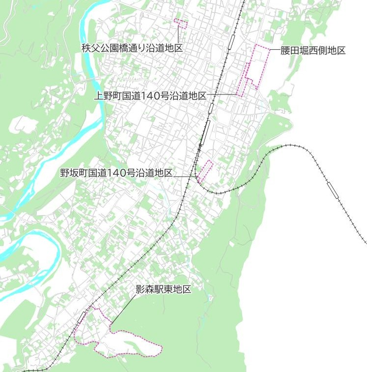 地区計画位置図